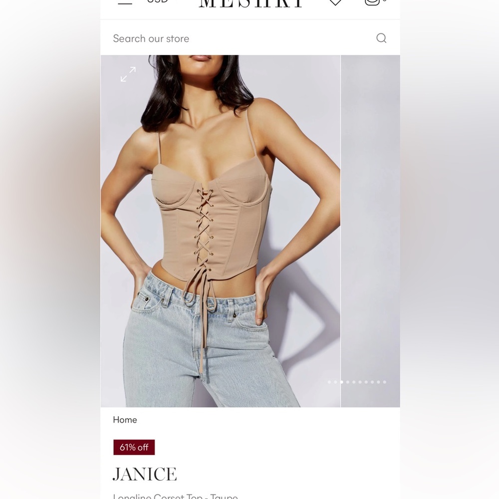 Meshki Janice Corset
